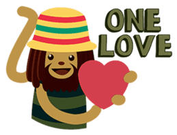 Rasta Monsters sticker #2066751