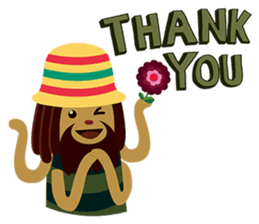 Rasta Monsters sticker #2066755