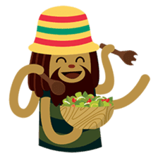 Rasta Monsters sticker #2066758