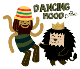 Rasta Monsters sticker #2066766