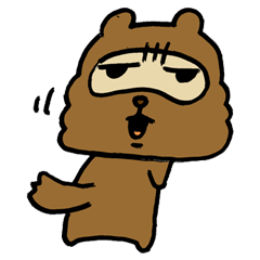 Kansai useless raccoon dog2