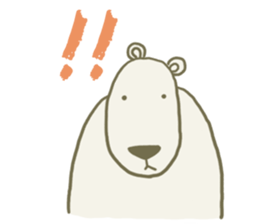 lazy lazy bear sticker #2066936