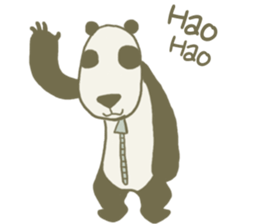 lazy lazy bear sticker #2066955