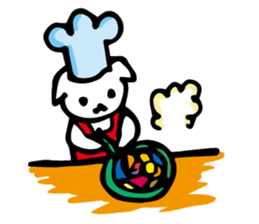 a sweet little dog sticker #2067448