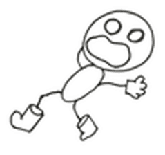 transparent guy sticker #2068174