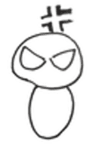 transparent guy sticker #2068179