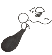 transparent guy sticker #2068184