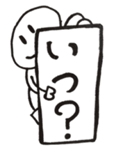 transparent guy sticker #2068191