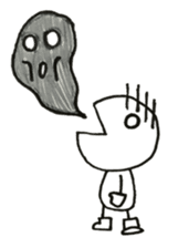 transparent guy sticker #2068202