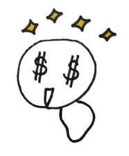 transparent guy sticker #2068207