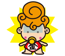 Crazy little baby sticker #2068695