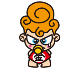 Crazy little baby sticker #2068696