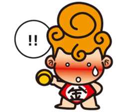 Crazy little baby sticker #2068697