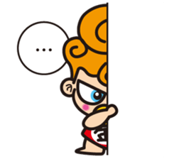 Crazy little baby sticker #2068699