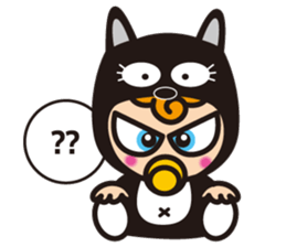 Crazy little baby sticker #2068705