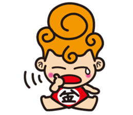 Crazy little baby sticker #2068706