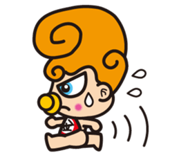 Crazy little baby sticker #2068707
