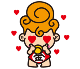 Crazy little baby sticker #2068709