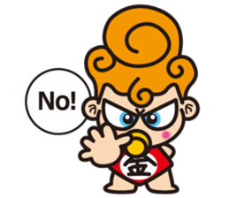 Crazy little baby sticker #2068710