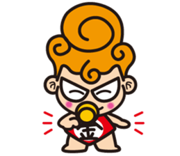 Crazy little baby sticker #2068711