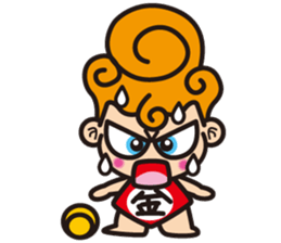 Crazy little baby sticker #2068712