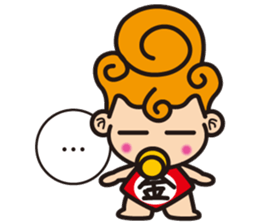 Crazy little baby sticker #2068714