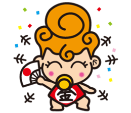 Crazy little baby sticker #2068716