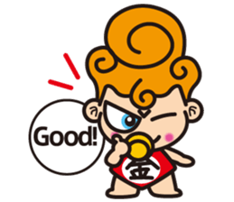 Crazy little baby sticker #2068726