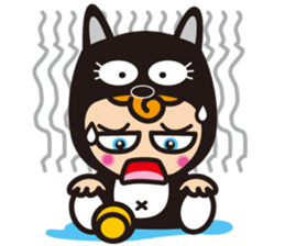 Crazy little baby sticker #2068730