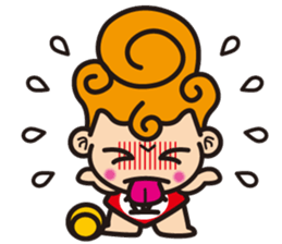 Crazy little baby sticker #2068732