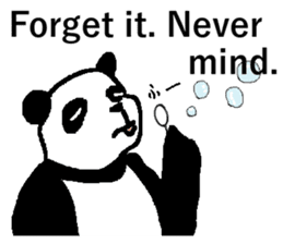 Nice Panda Guy (English Ver.) sticker #2069057
