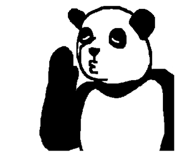 Nice Panda Guy (English Ver.) sticker #2069082