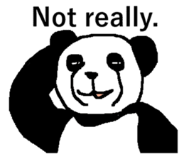 Nice Panda Guy (English Ver.) sticker #2069084