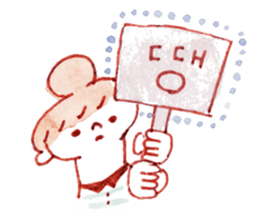 nanako korean Sticker sticker #2069952