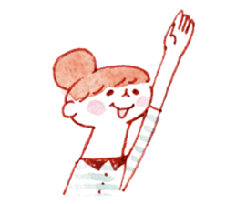 nanako korean Sticker sticker #2069969