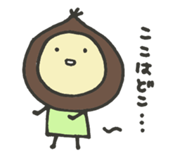 The Chestnut Sticker sticker #2070678