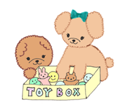 Toypoodle's happy days sticker #2070935