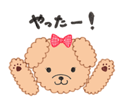 Toypoodle's happy days sticker #2070950