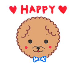 Toypoodle's happy days sticker #2070957