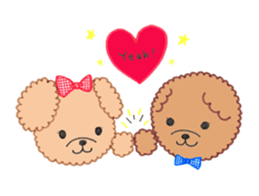 Toypoodle's happy days sticker #2070970