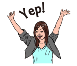 American comic style (en) sticker #2070988