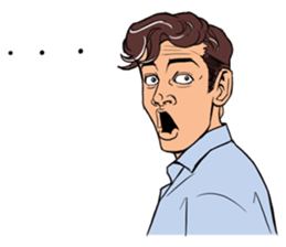 American comic style (en) sticker #2070990