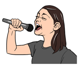 American comic style (en) sticker #2070998