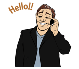 American comic style (en) sticker #2071001