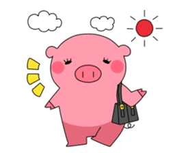 Anko-Chan of the pig sticker #2072453