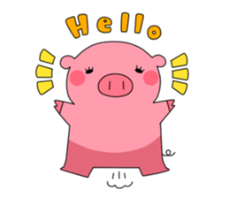 Anko-Chan of the pig sticker #2072457