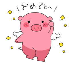 Anko-Chan of the pig sticker #2072459