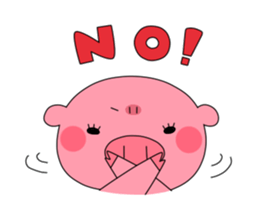 Anko-Chan of the pig sticker #2072466