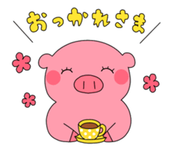 Anko-Chan of the pig sticker #2072468