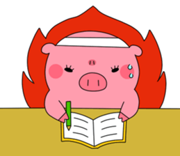 Anko-Chan of the pig sticker #2072470